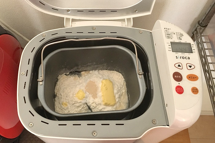 パン作りの様子